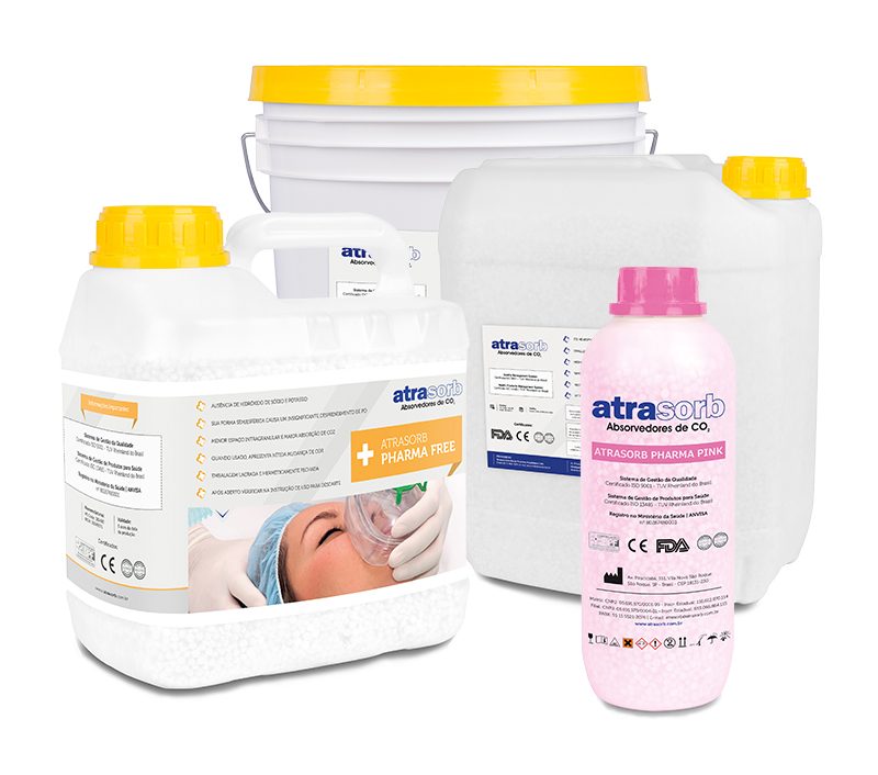 Envases de Atrasorb Pharma FREE con Etil Violeta